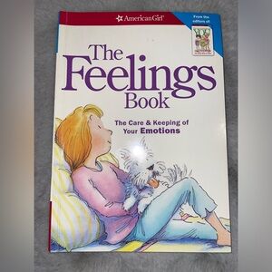 😊American Girl The Feelings Book and Lend A Hand Book